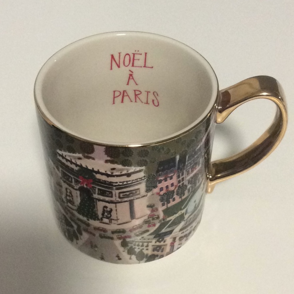 Anthropologie Noel a Paris mug